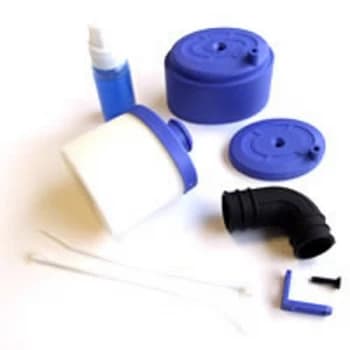 Fastrax Waterproof Air Filter 1/8Th W/Air Filter Oil - Blue