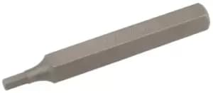 Draper 26267 4mm x 75M Hexagonal 10mm Insert Bit for Mechanic's Bit Sets 21932, 33614 and 59985