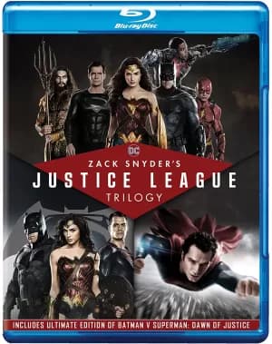Zack Snyders Justice League Trilogy - 2021 Bluray Movie