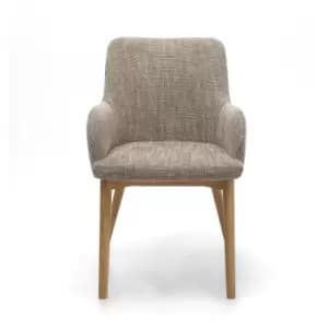 Shankar Sunbrella Tweed Sidcup Dining Chair