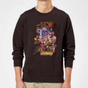 Avengers Team Portrait Sweatshirt - Black