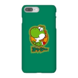 Nintendo Super Mario Yoshi Kanji Phone Case - iPhone 8 Plus - Snap Case - Gloss