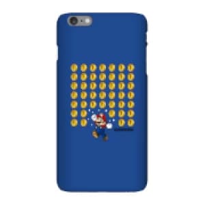 Nintendo Super Mario Coin Drop Phone Case - iPhone 6 Plus - Snap Case - Gloss