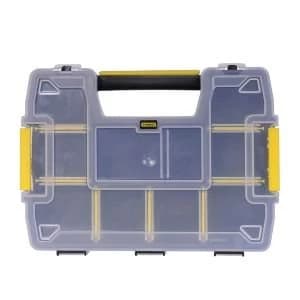 Stanley Sortmaster Black & yellow 10 compartment Organiser