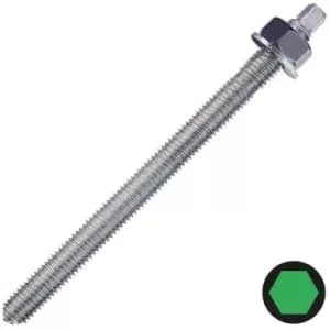 Rawlplug M10 x 130mm Hex Head R-STUD- Pack of 10 - Silver