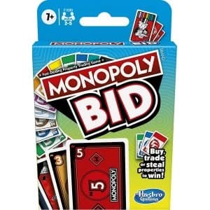 Monopoly Bid Card Game