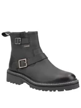 Cotswold Combe Biker Boot - Black, Size 5, Women
