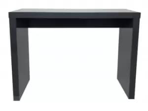 LPD Puro Charcoal High Gloss Console Table Flat Packed