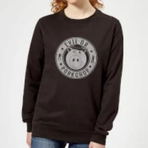 Toy Story Dr Porkchop Womens Sweatshirt - Black