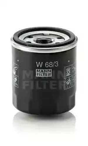 Oil Filter W68/3 By Mann