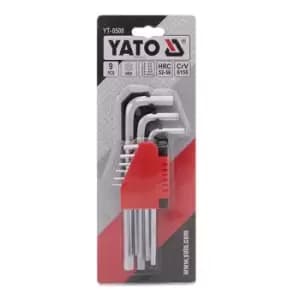 YATO Angled Screwdriver Set YT-0500