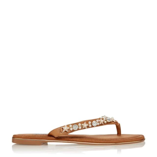 Dune Tan 'Noele' Mules - 3