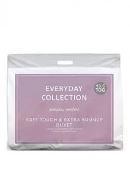 Everyday Collection Soft Touch and Extra Bounce 13.5 Tog Duvet