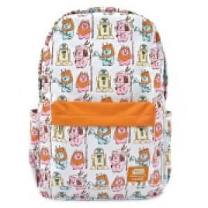 Loungefly Star Wars Pastel Ewok Aop Nylon Backpack