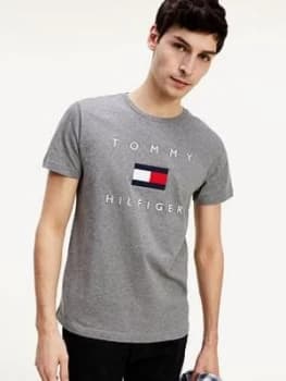 Tommy Hilfiger Tommy Flag Hilfiger T-Shirt - Grey