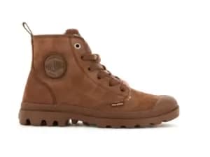 Palladium Boots Womens PAMPA HI ZIP WL BROWN PATTINA