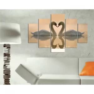 ST171 Multicolor Decorative MDF Painting (5 Pieces)