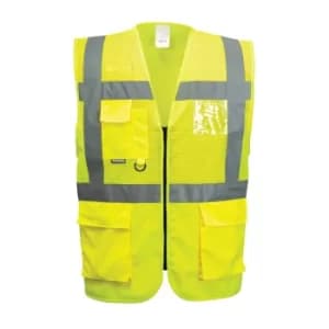 Portwest C496 Madrid Executive Mesh Vest Yellow 4XL