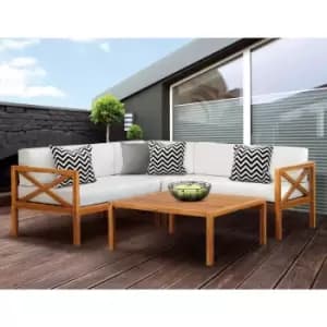 Greenhurst Kemberton Corner Sofa Set - Natural