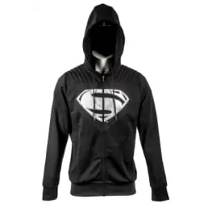 Superman Black Hoodie (Size L)