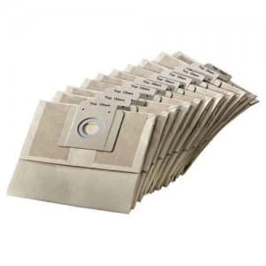 Karcher Class L Paper Filter Dust Bags for BV Vacuum Cleaners Pack of 10