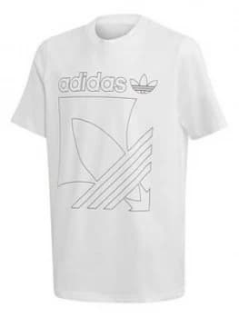 Adidas Originals Badge T-Shirt - White