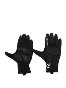 Dare 2b Womens Forcible II Cycling Glove, Black, Size L, Women