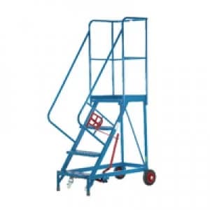 Fort Heavy Duty Mobile Steps 4 Steel Treads MS9804M