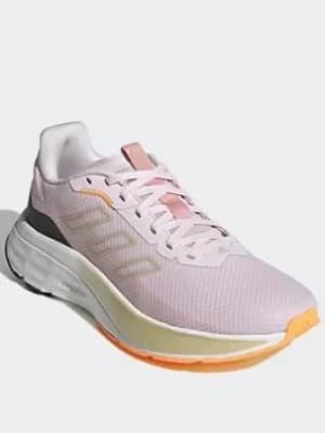 adidas Speedmotion Shoes, Pink/Orange, Size 4, Women