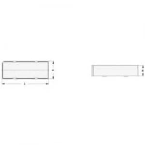 Fischer Elektronik 10031637 DIL Housing Cap L x W x H 20 x 12.5 x 11.7mm
