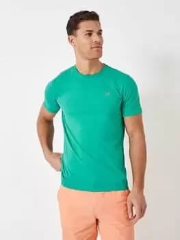 Crew Clothing Classic T-Shirt - Dark Aqua, Dark Aqua, Size 2XL, Men