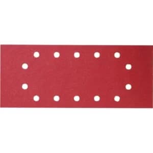 Bosch C430 Punched Clip On 1/2 Sanding Sheets 115mm x 280mm 40g Pack of 10