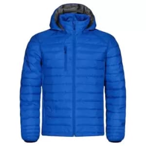 Clique Mens Hudson Padded Jacket (XL) (Royal Blue)
