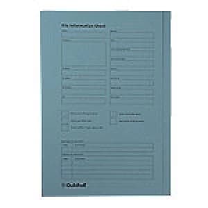 Guildhall Square Cut Folder 211/1200Z Blue 50 Pieces