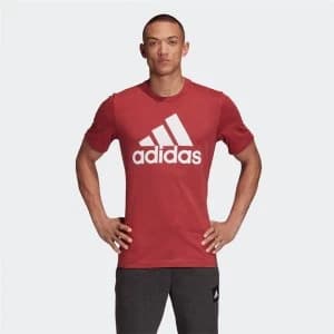 adidas Mens Must Haves Badge Of Sport T-Shirt - Legacy Red