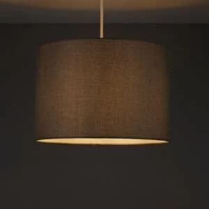 Colours Harstad Steel Grey Woven Light Shade