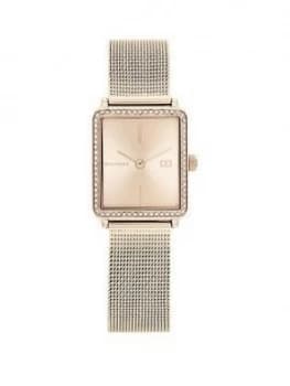 Tommy Hilfiger Tea Rose Tone Square Dial Watch