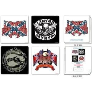 Lynyrd Skynyrd - Mixed Coaster Set
