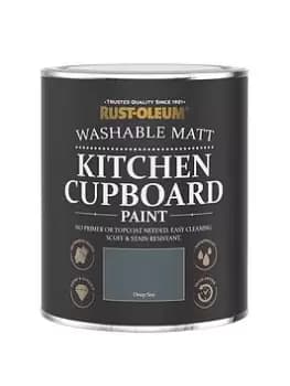 Rust-Oleum Kitchen Cupboard Paint Deep Sea 750Ml