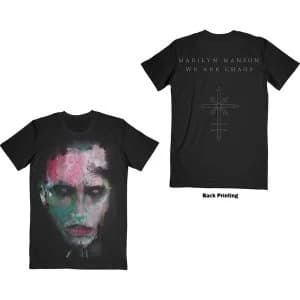 Marilyn Manson - We Are Chaos Unisex Large T-Shirt - Black