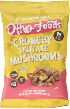 Other Foods Crunchy Shiitake Mushroom Chips - 40g x 6