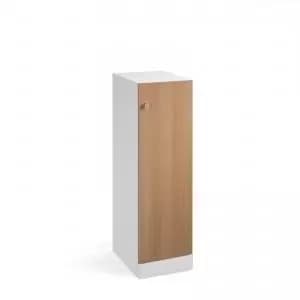 Flux 1300mm high lockers with one door - cam lock FLS13-1D-CL