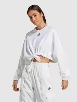 Adidas Sportswear Dance Sweat - White