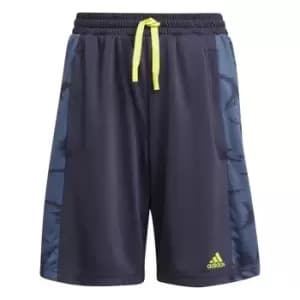adidas Camo Shorts Juniors - Black