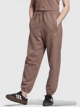 adidas Originals New Neutral Cuffed Joggers - Brown, Size 12, Women