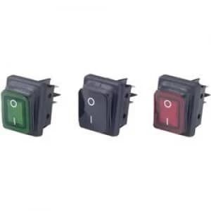 Toggle switch 250 V AC 16 A 2 x OffOn B4MASK42N1