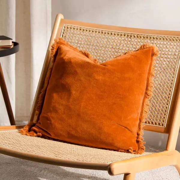 Jaye Cushion Rust, Rust / 45 x 45cm / Polyester Filled