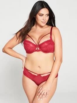 Dorina Curves Ingrid Non Padded Bra - Red