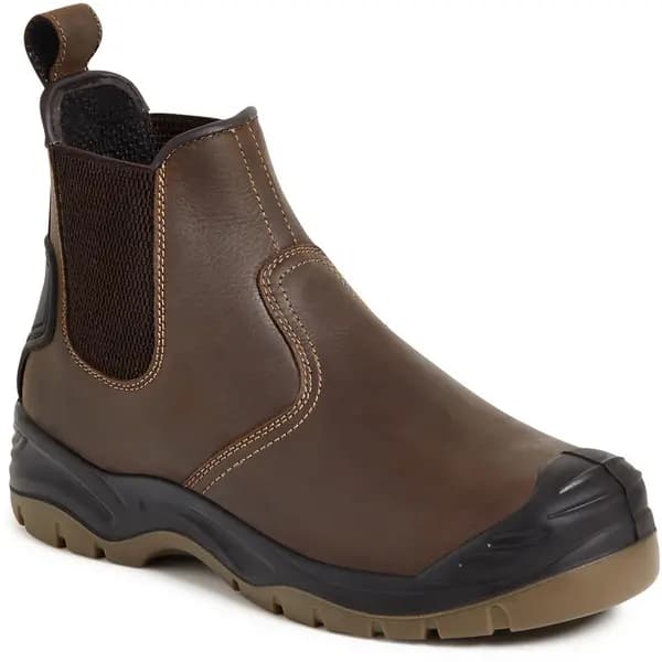 Apache AP71 Safety Dealer Boots Brown Size 11