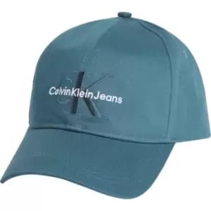 Calvin Klein Jeans Monogram Embroidered Cap - Blue